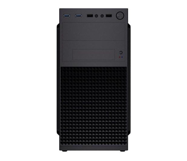 GEMBIRD Fornax K300, Micro-ATX, 2x USB 3.0 + 2x USB 2.0 czarna CCC-FC-K300 - 1184603 - zdjęcie 2